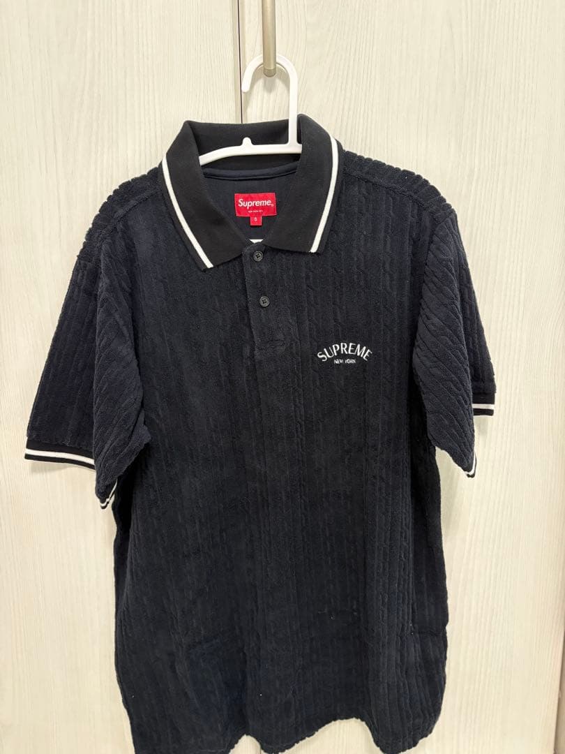 SUPREME ニットポロシャツ