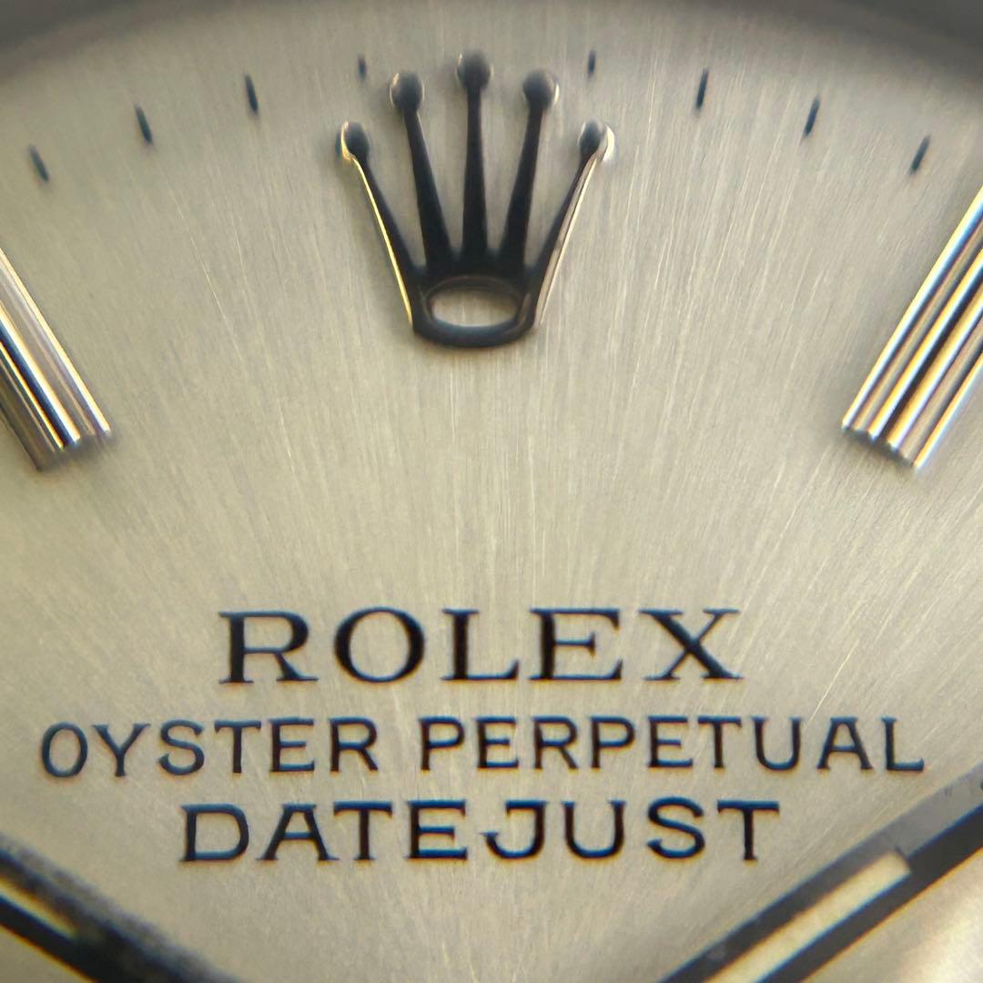 ROLEX ロレックス自動巻きオイスターパーペチュアルデイトジャスト WG/SS