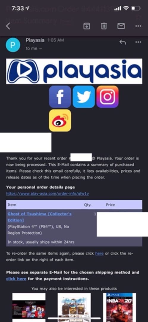 GHOST OF TSUSHIMA COLLECTOR’S EDITION