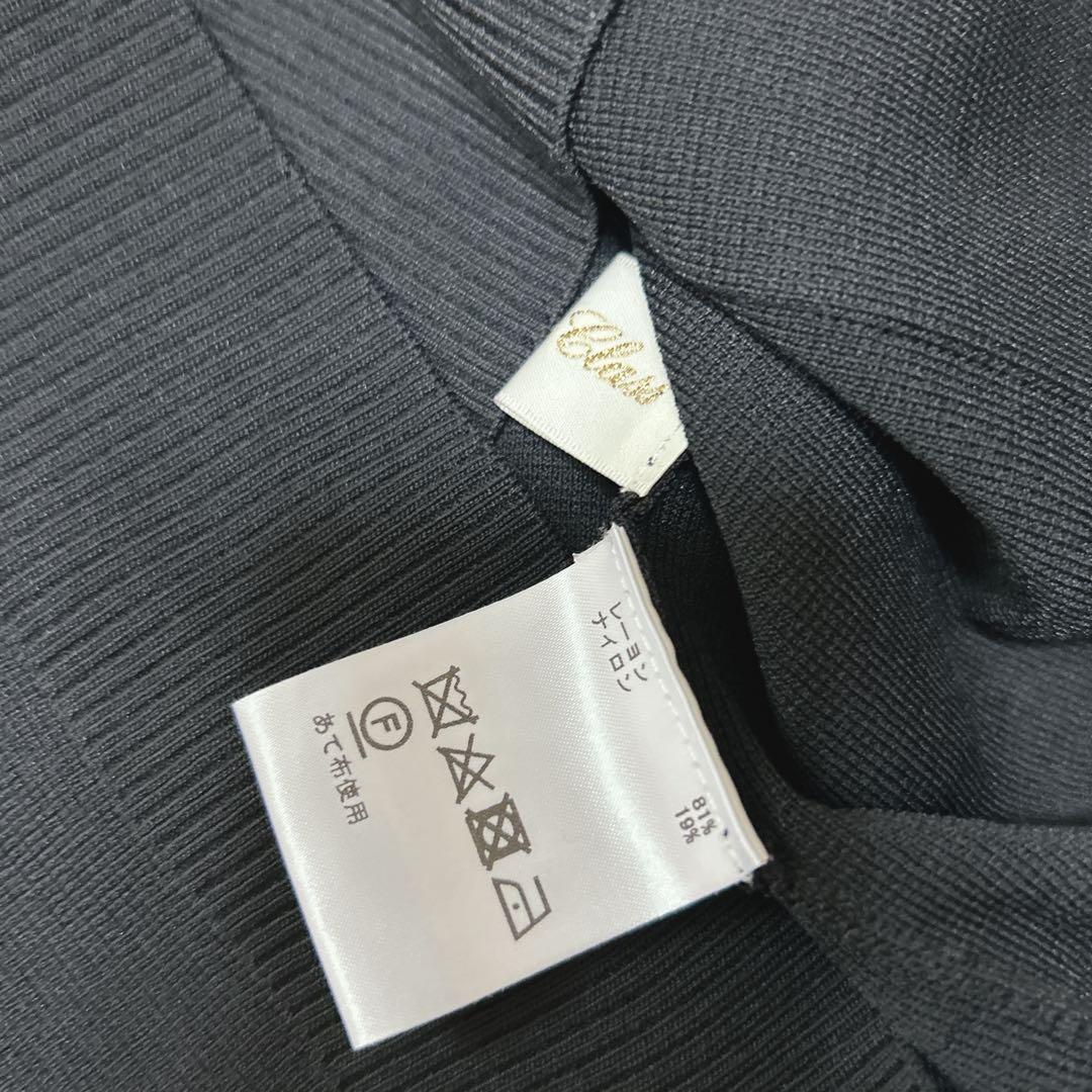 グレースコンチネンタル　配色ラインニットジレ 23SS 完売品 36