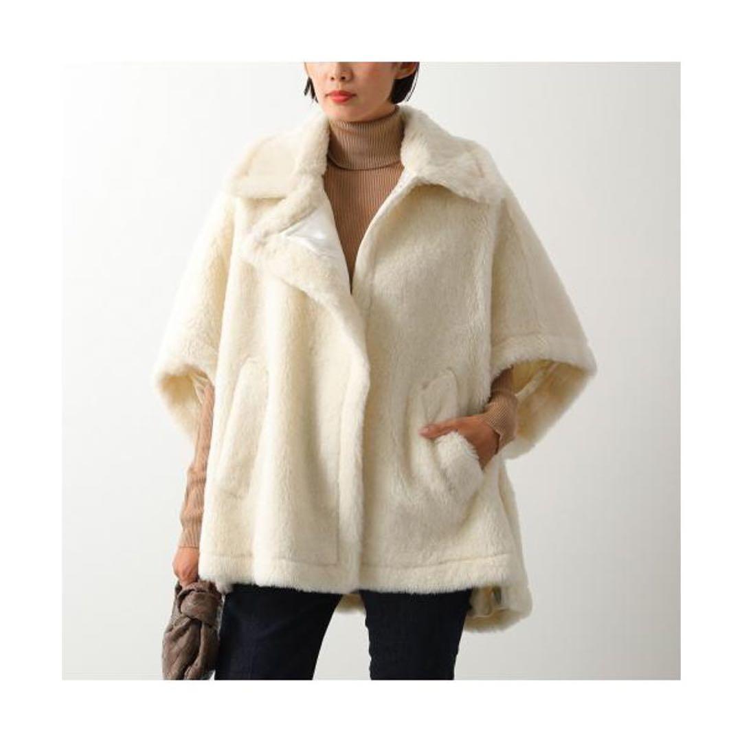 Max Mara テディベア ケープ コートTEBE