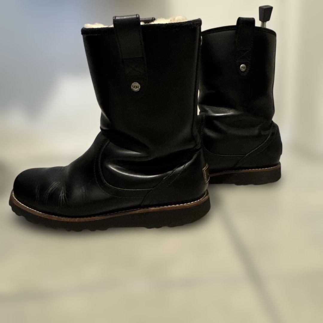 UGG STONEMAN メンズ レザーブーツ 26cm
