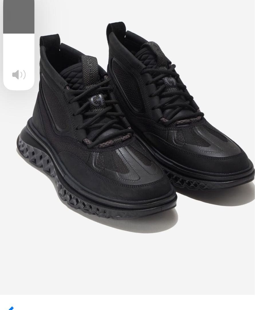 J*N様 COLE HAAN ZERO GRAND ブラック ハイカット