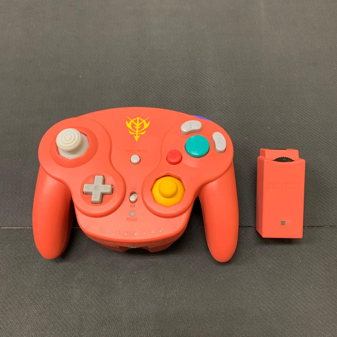 箱無しガンダム シャア専用 ワイヤレス ウェーブバード コントローラー