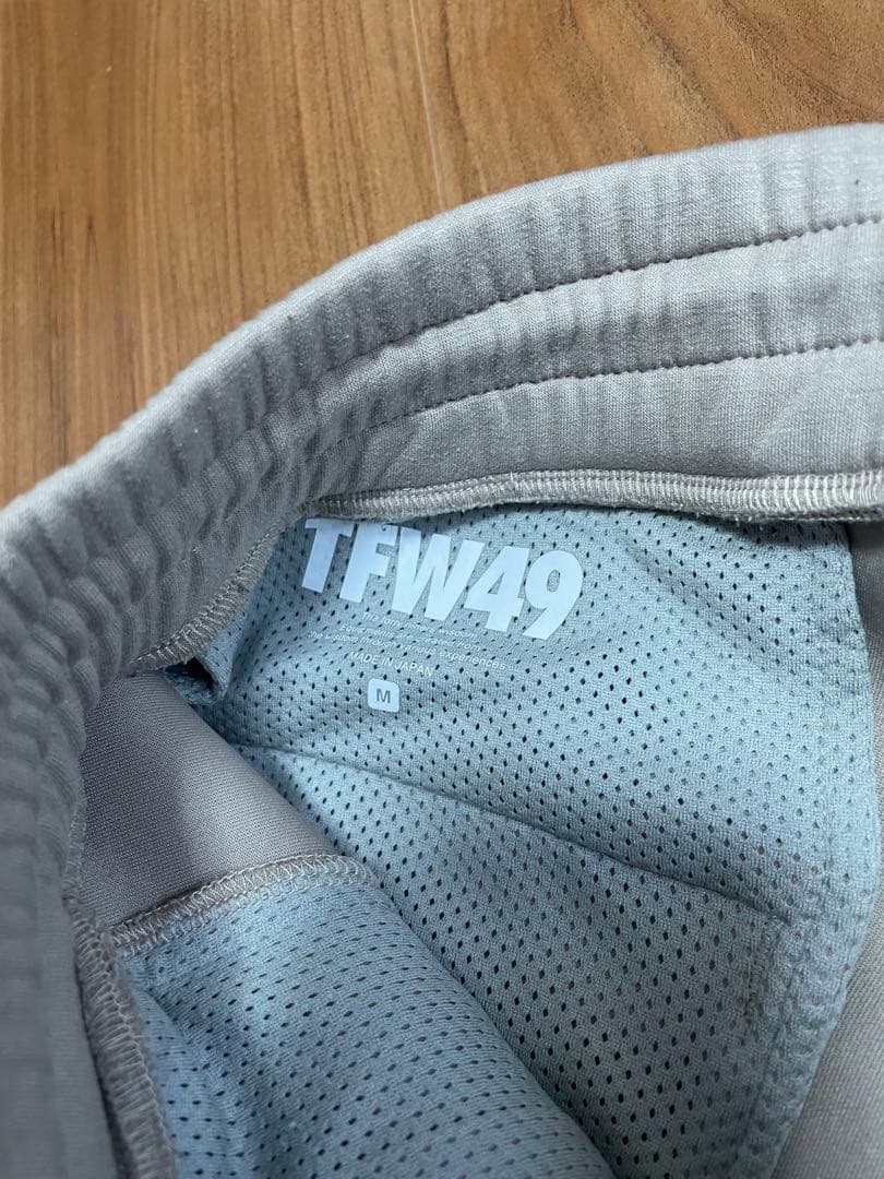 TFW49 スウェット　セットアップ　ベージュ　L M junhashimoto