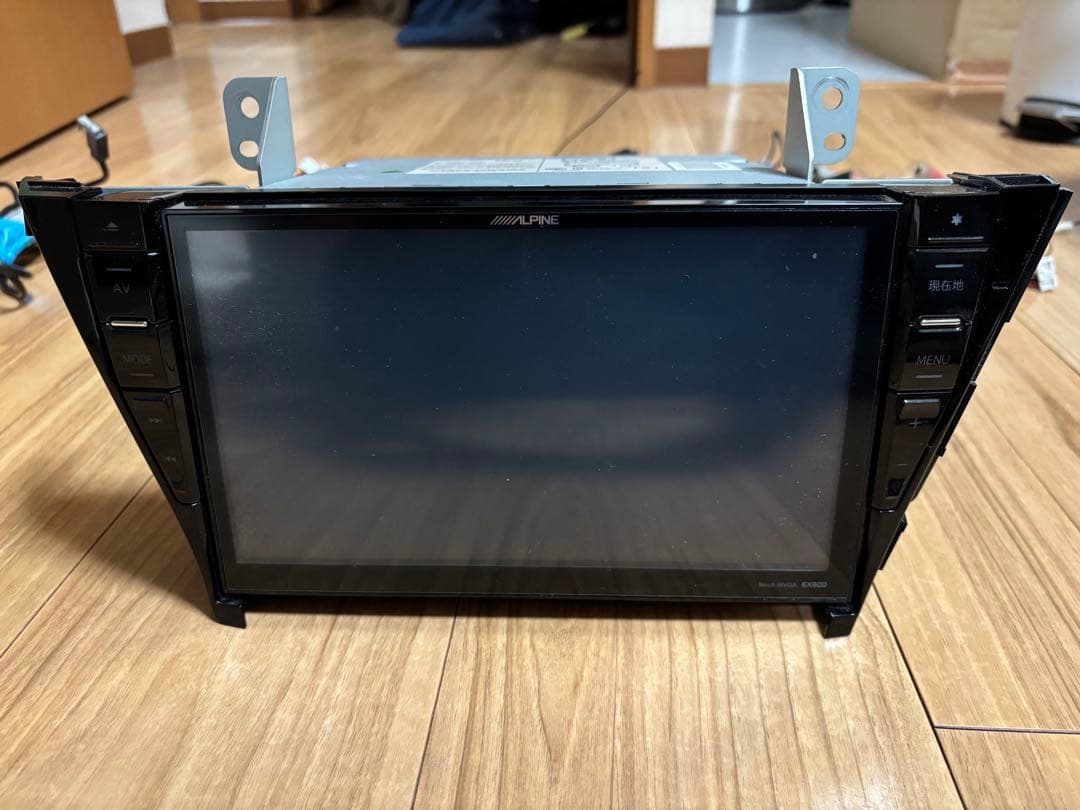 【美品】アルパイン EX900-PRA SDナビ プリウスα 説明書付