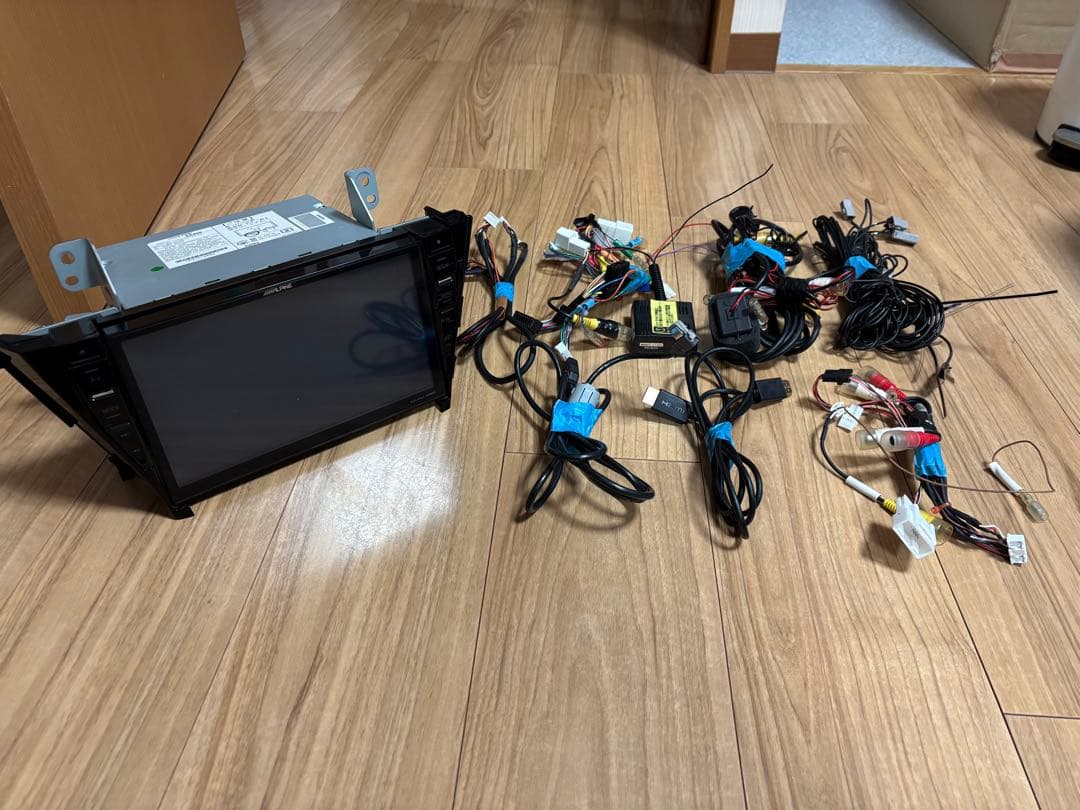 【美品】アルパイン EX900-PRA SDナビ プリウスα 説明書付