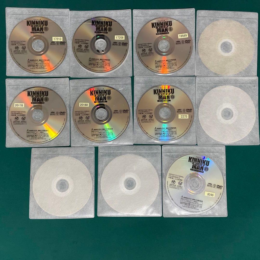 キン肉マン  レンタル落ち DVD17枚セット