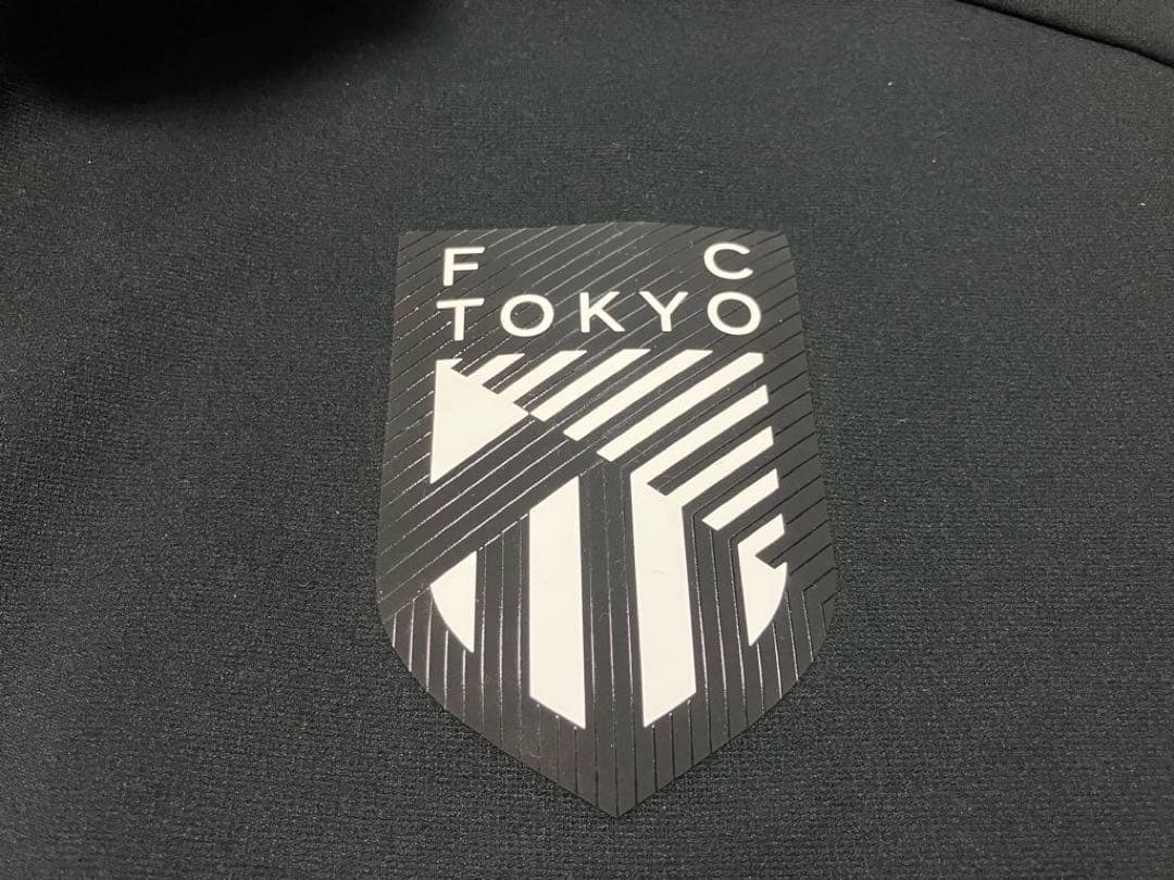 【未使用品】FC東京 プレミアストレッチジャージ 上下セットアップ XL 黒