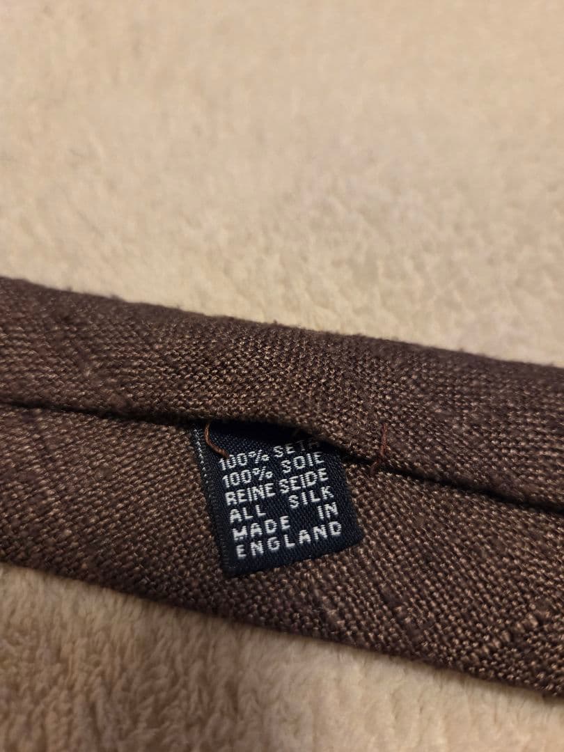 ドレイクス/ブラウンシルクタイ
