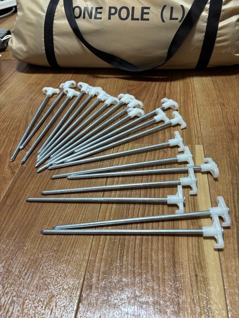 【新品・未使用】DOD ワンポールテントL 3点セット