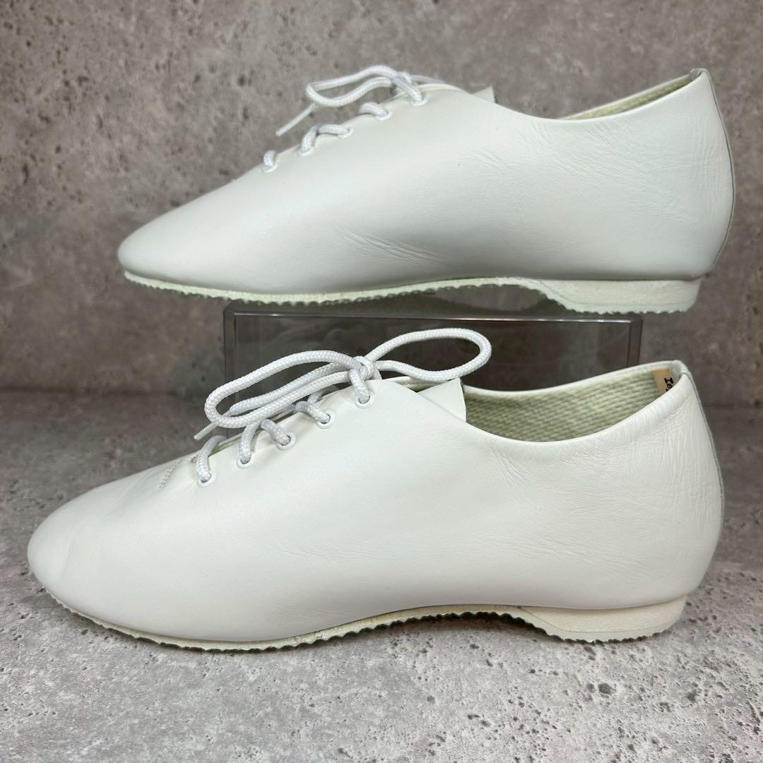 【美品】repetto Jazz レザーシューズ ホワイト 白 37