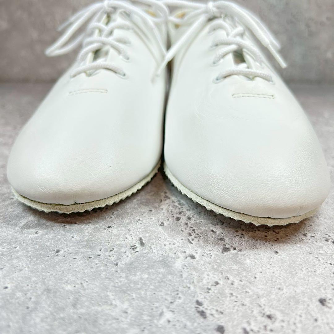 【美品】repetto Jazz レザーシューズ ホワイト 白 37