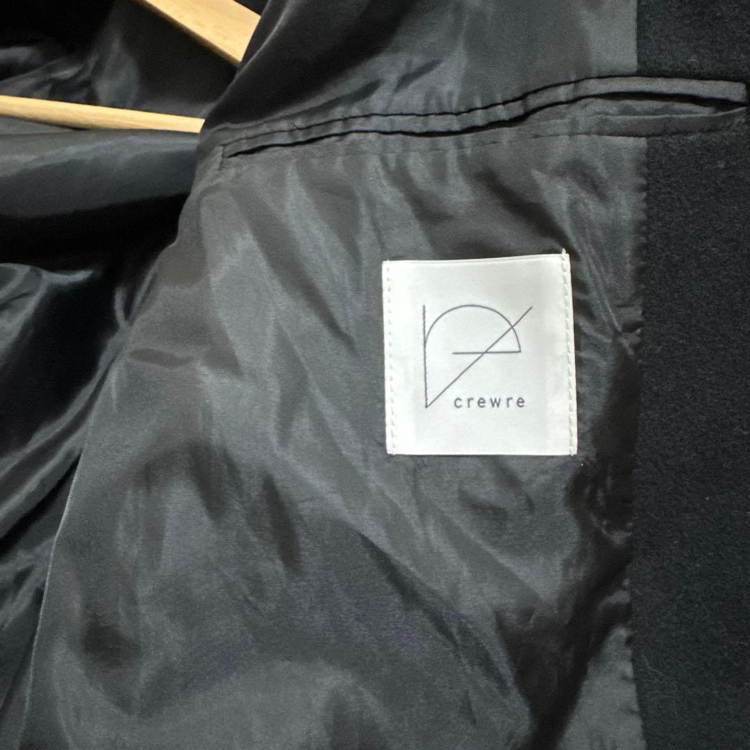 ク*ム様 crewre クルーレ　カスタムメルトンマキシコート size 3 ブ