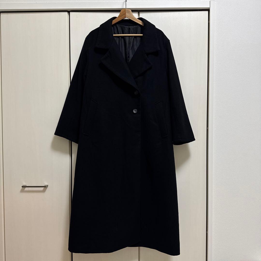 ク*ム様 crewre クルーレ　カスタムメルトンマキシコート size 3 ブ