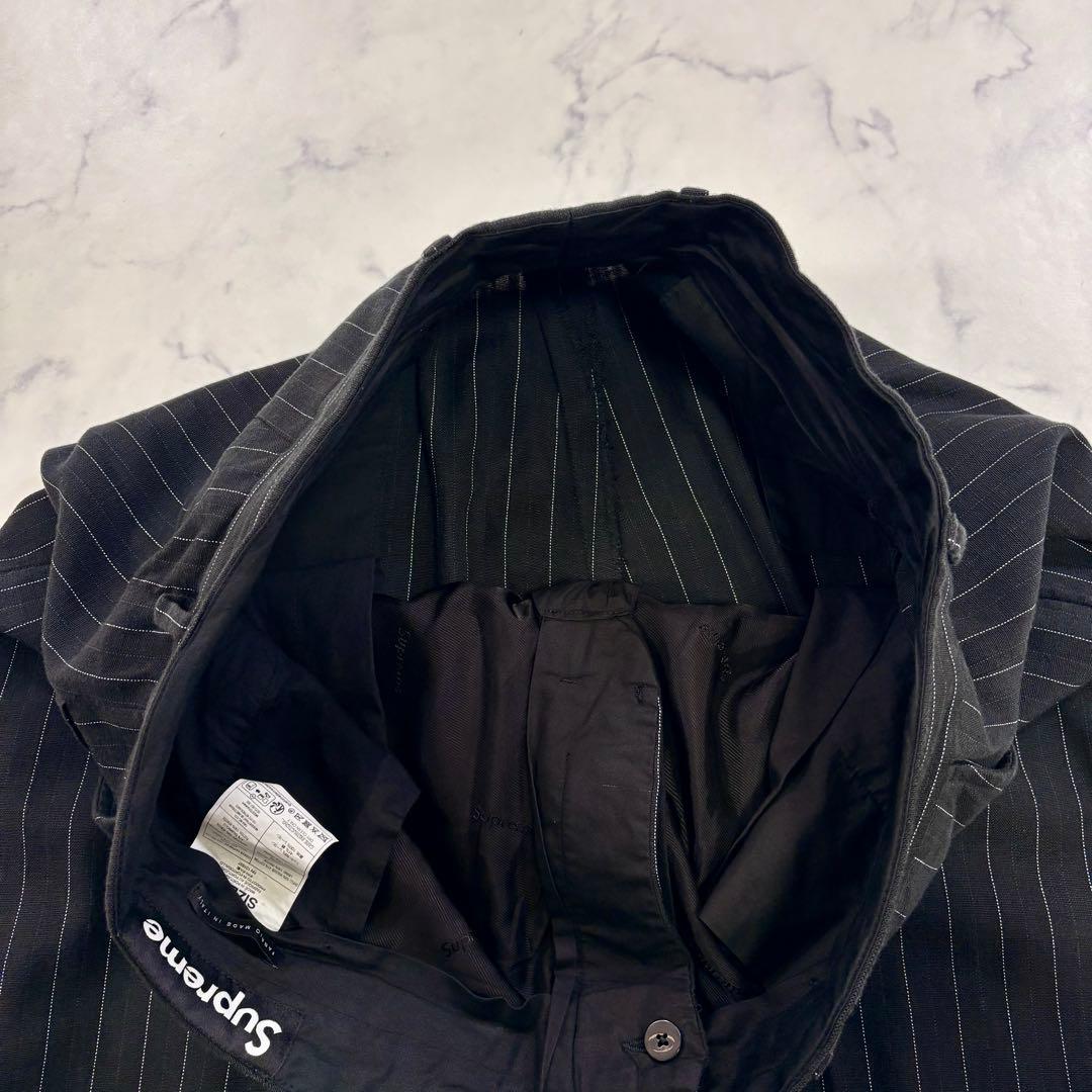 美品 Supreme 2023年完売品 スーツ セットアップ XL イタリア生地