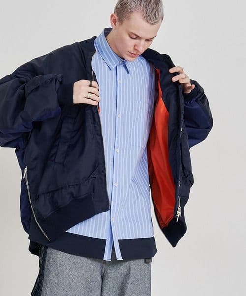 SeeSew オ―バ―スペック MA-1ジャケットLサイズ新品未使用