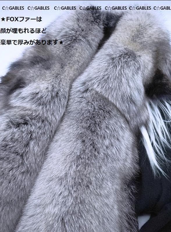 ★新品★激レア★IFSIXWASNINE アシンメトリーフォックスファー コート