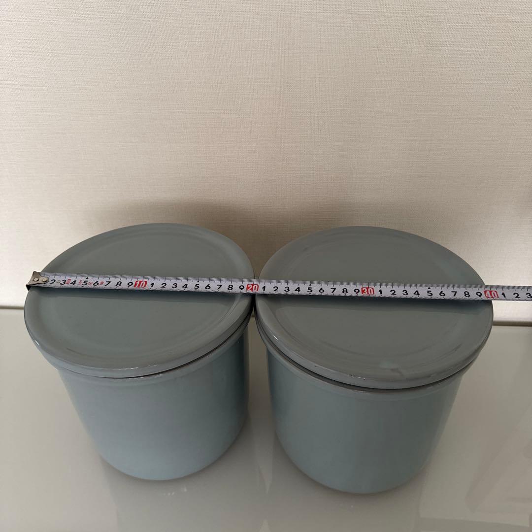 ももあんぢゅ 山源陶苑　常滑焼のかめ　ブルー2個セット