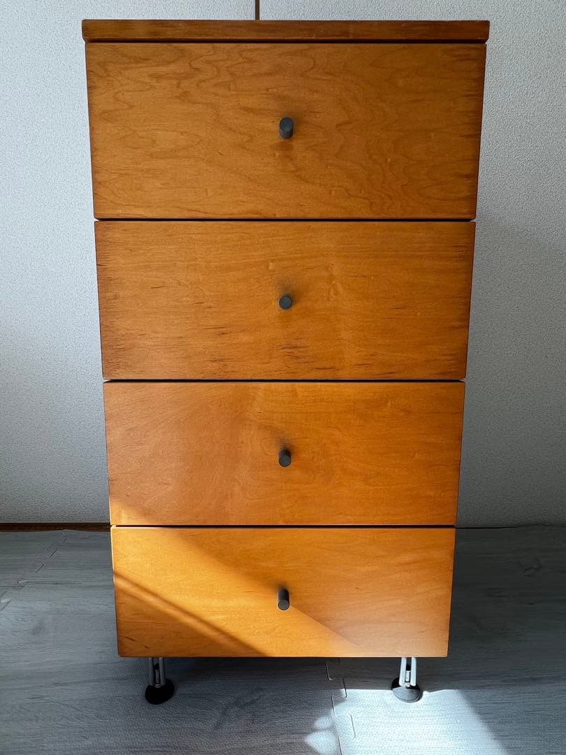 【無印良品】チェスト4段 廃盤モデル 箪笥 ミニマム