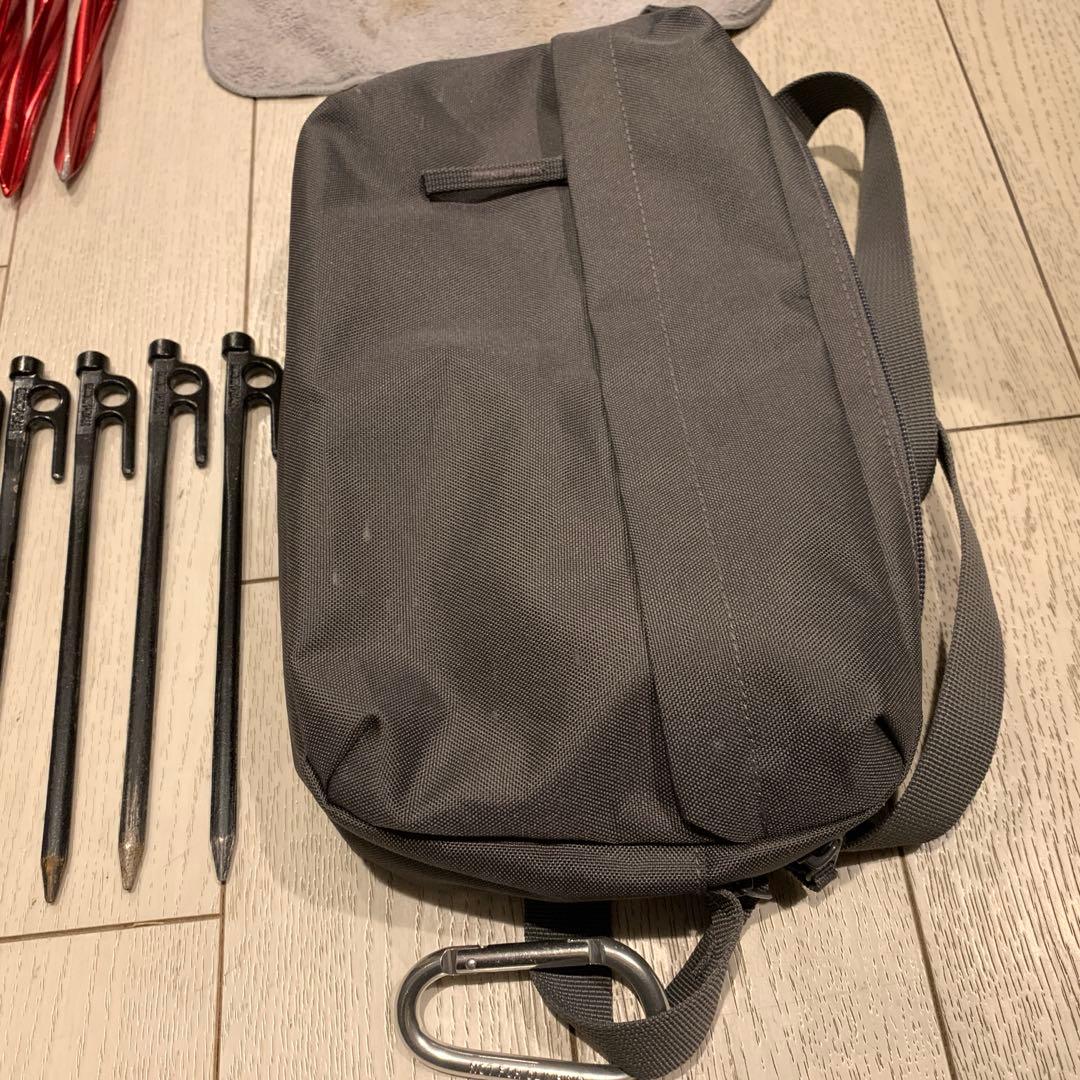 セット】スノーピーク　ペグハンマー　ソリッドステーク　MSR サイクロンステイク