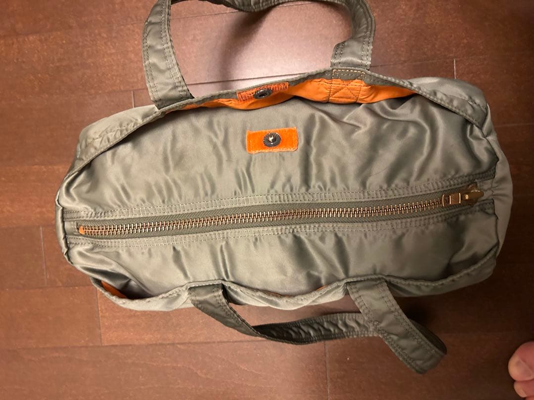 希少　POTER TANKER ミニボストンバッグ　オリーブ