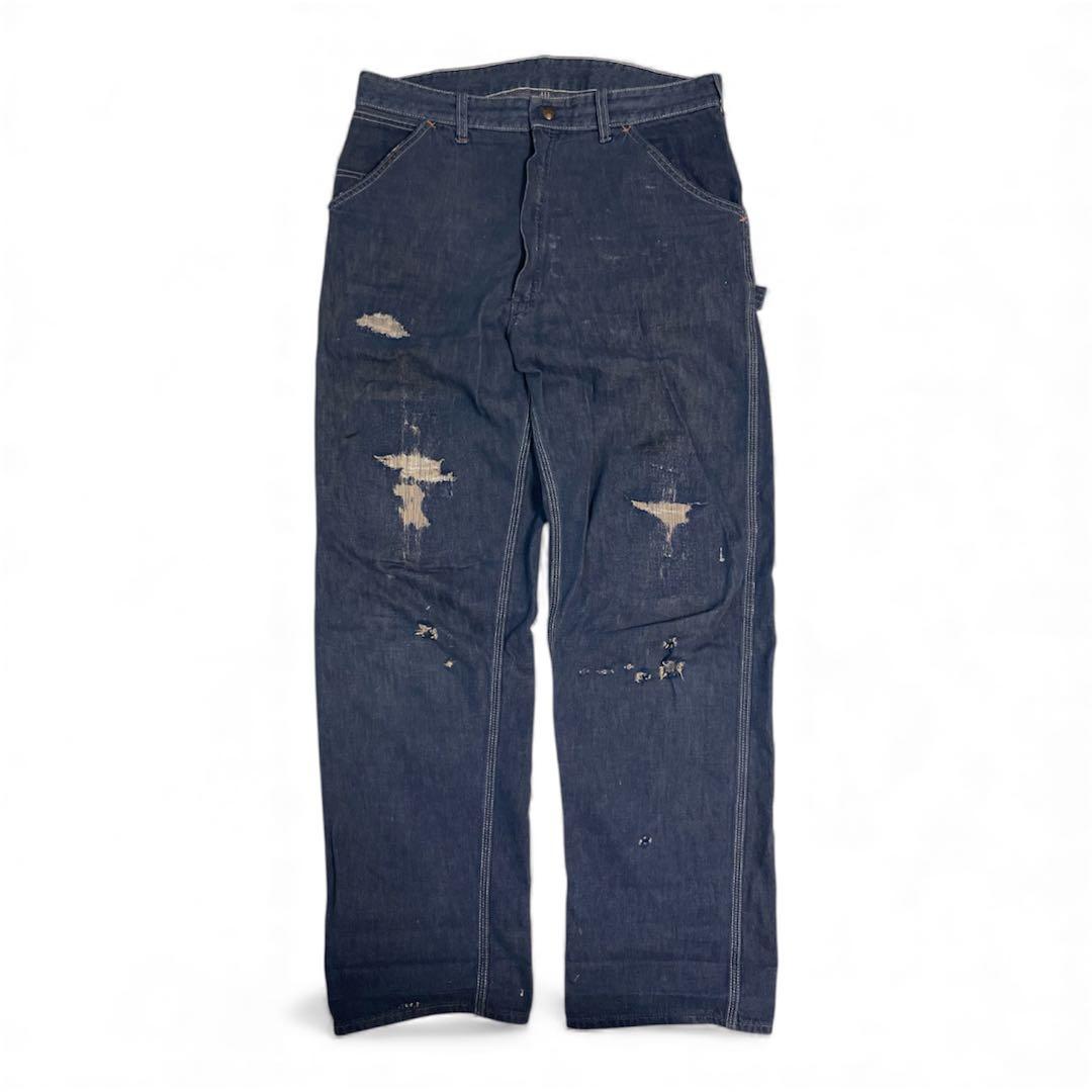 70s sears ペイターパンツ 襤褸 リペア 雰囲気抜群 ヴィンテージ