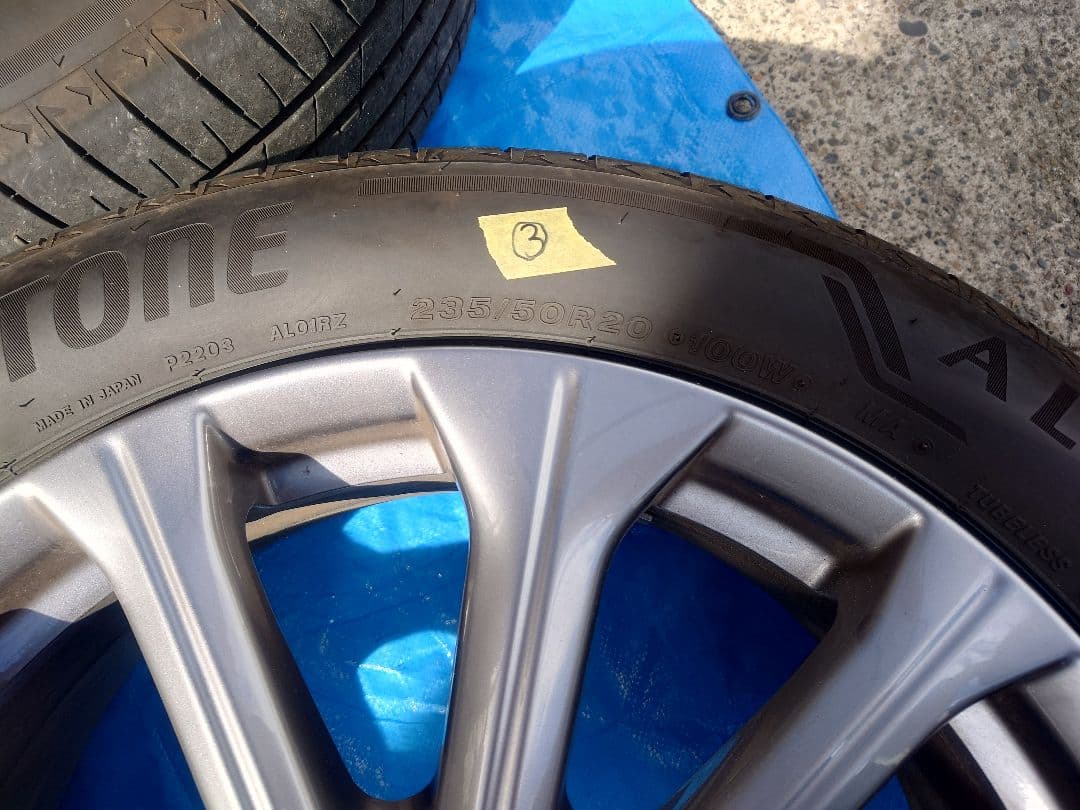 【個別ページ③】CX-60 純正20インチホイール+ALENZA001