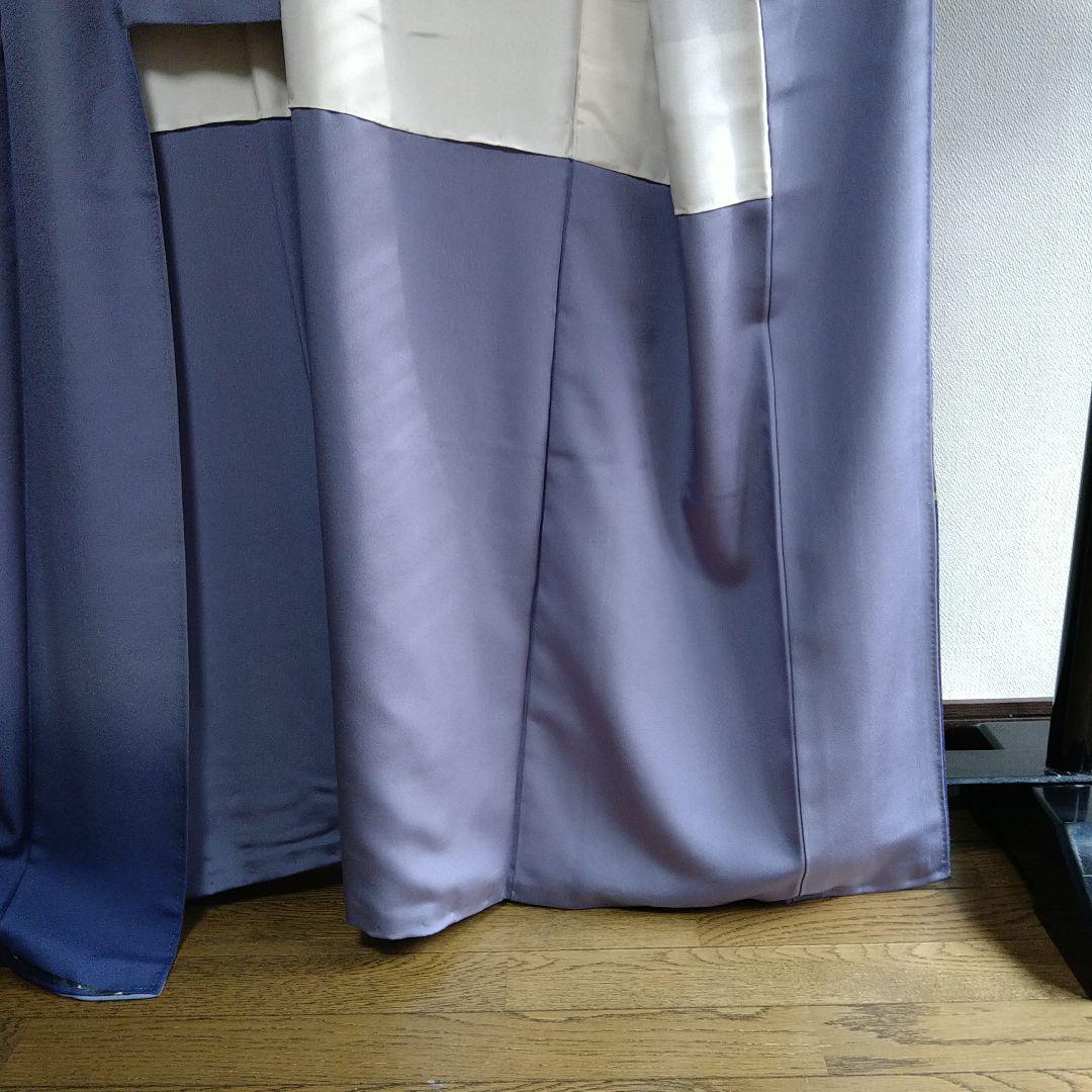 キラキラ✨　暈し 訪問着　 絹100% しつけ糸付　お仕立て上がり　藤色系