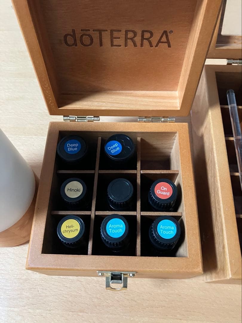 ドテラ　doTERRA エッセンシャルオイル　アロマBOX 専用ディフューザー