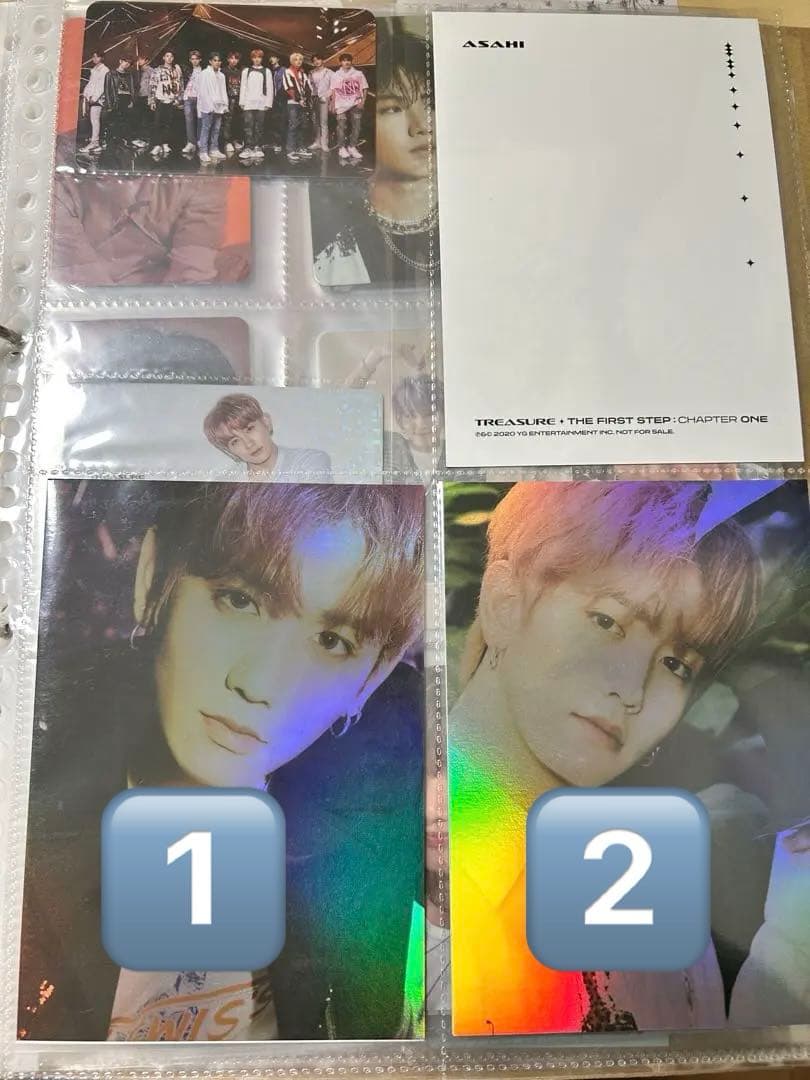 treasure トレカ ジュンギュ マシホ アサヒ