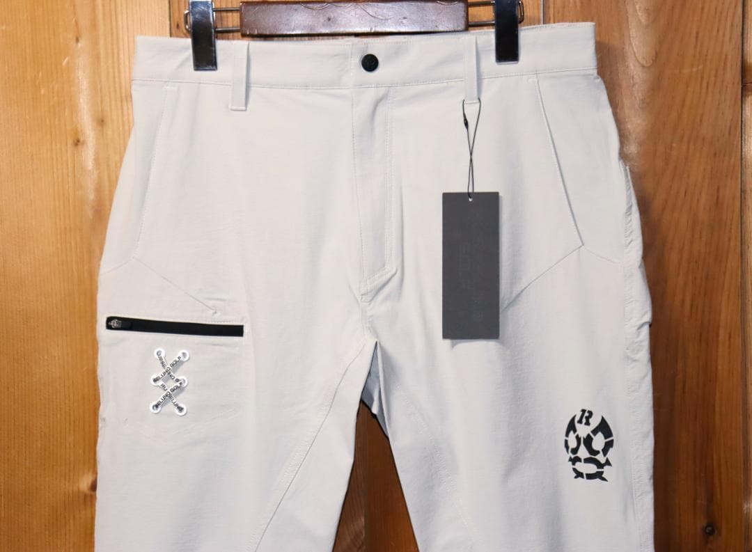 新品 ラッセルノ ゴルフ ストレッチ カーゴ ゴルフパンツ (6/XL) Ⓗ