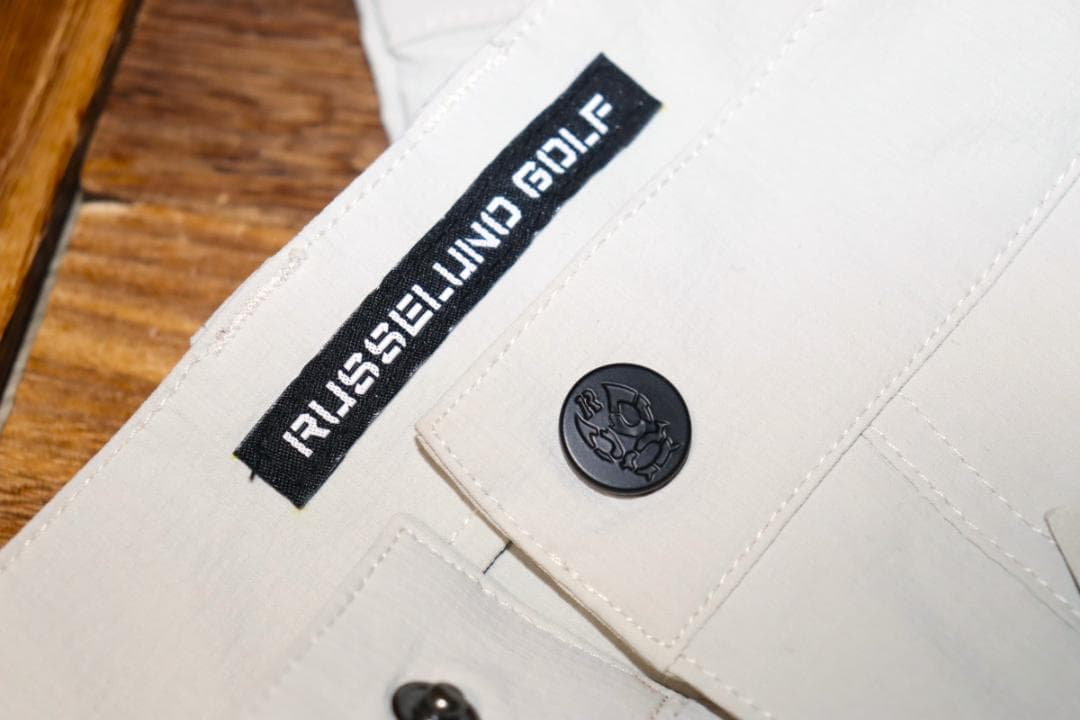 新品 ラッセルノ ゴルフ ストレッチ カーゴ ゴルフパンツ (6/XL) Ⓗ