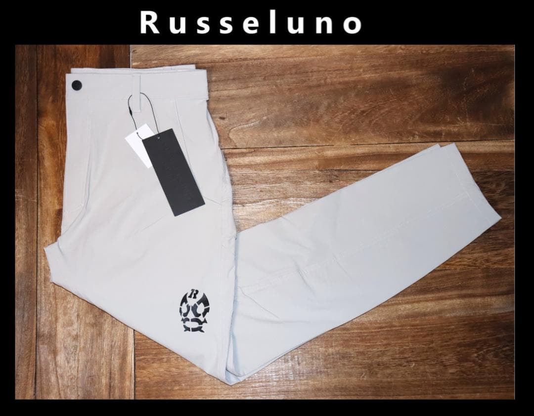 新品 ラッセルノ ゴルフ ストレッチ カーゴ ゴルフパンツ (6/XL) Ⓗ