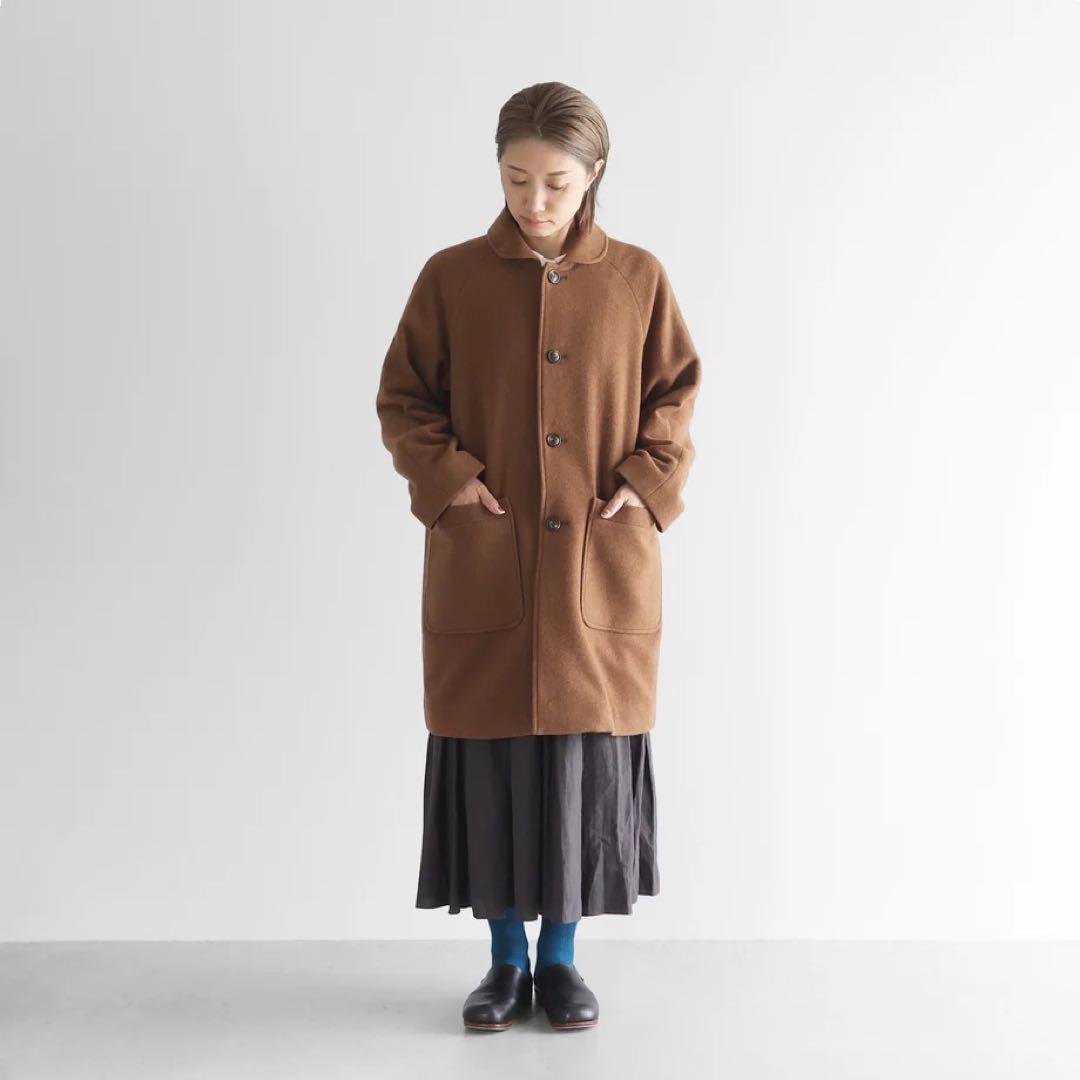新品 タグ付き 定価54,980円 HUIS×尾州 ウールコート huis