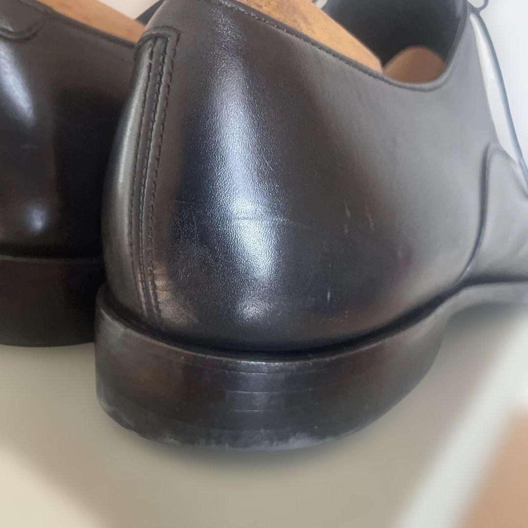 専用　値下げ　トレーディングポスト　ブラックレザードレスシューズ サイズ9