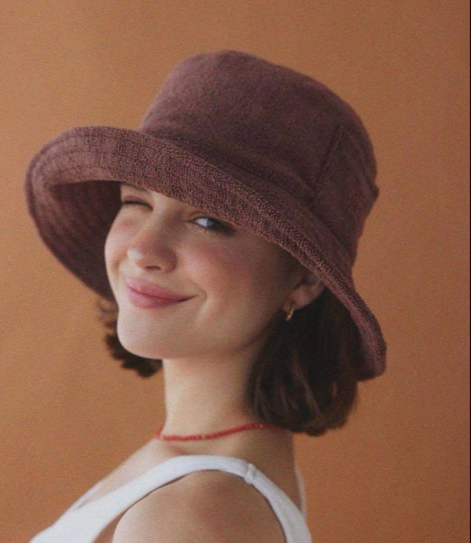 suuALEXIA STAM Terry Bucket Hat ブラウン