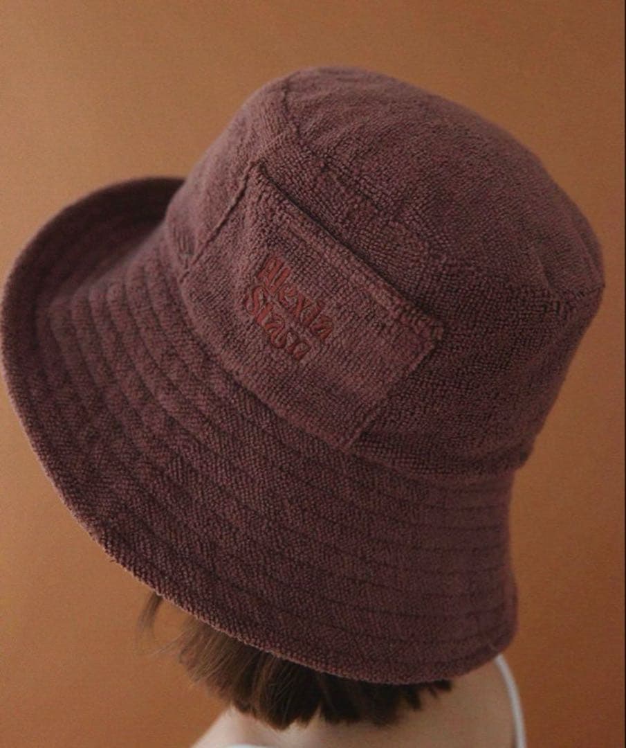suuALEXIA STAM Terry Bucket Hat ブラウン