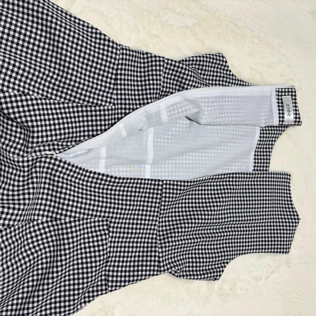 【極美品】 JENNE ノースリーブロングワンピース マキシ L