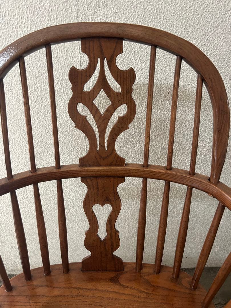 【東京近郊までお届けします】ウィンザーチェア アームチェア 2脚セット 中古品