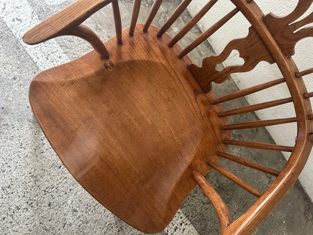 【東京近郊までお届けします】ウィンザーチェア アームチェア 2脚セット 中古品