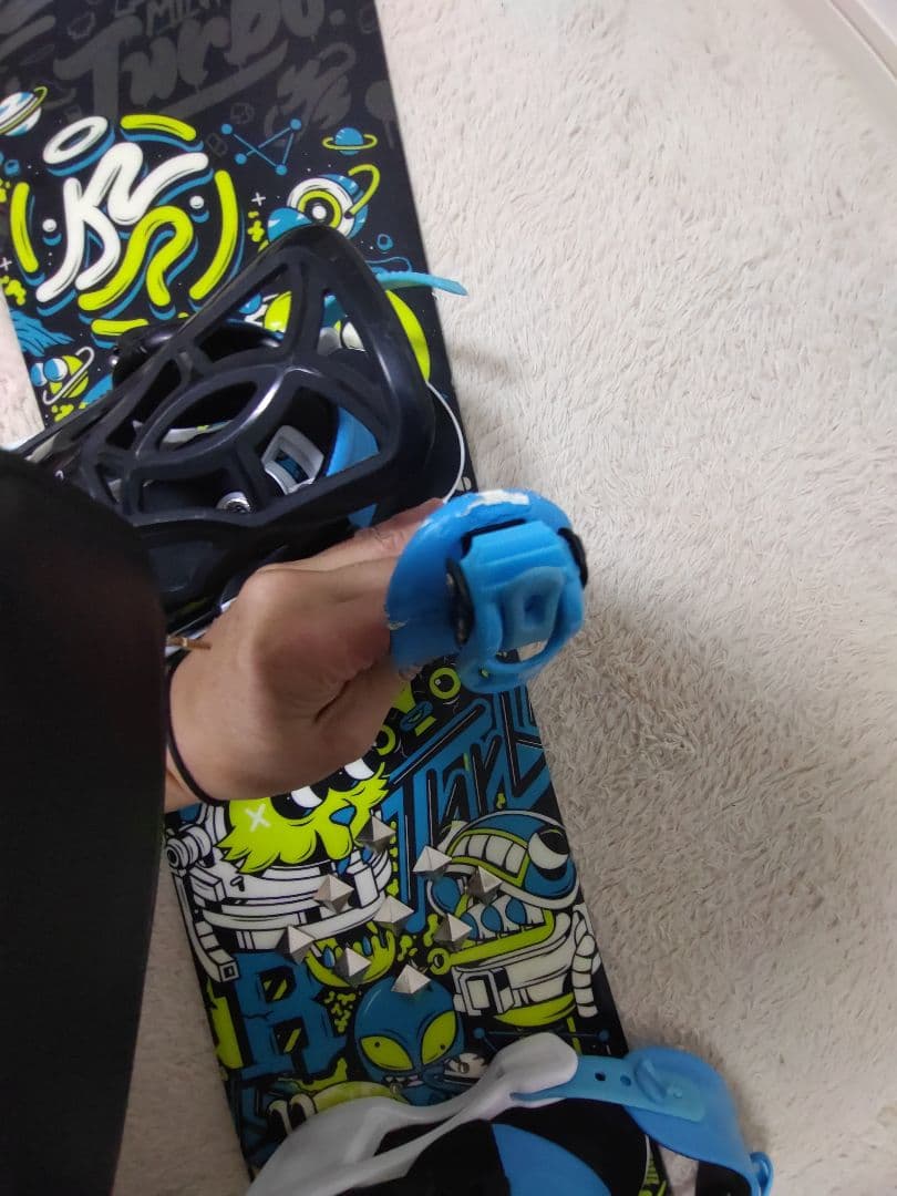 K2 MINI TURBO　120 スノーボード　セット　ブーツ22cm