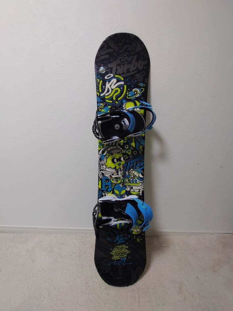 K2 MINI TURBO　120 スノーボード　セット　ブーツ22cm