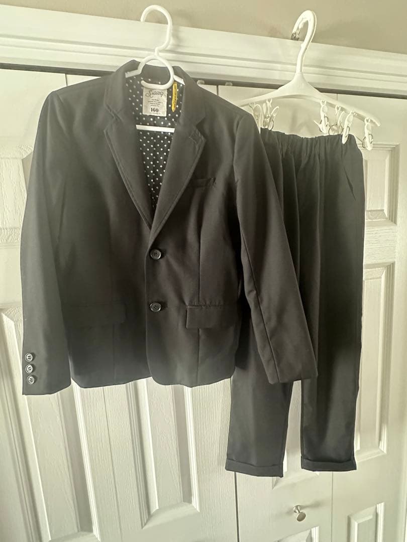 最終値下！SMOOTHY スムージースーツセットアップ 160ブラック