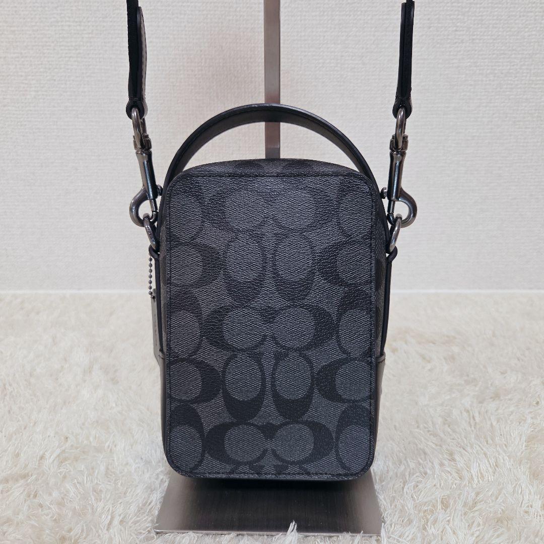 【じゅんいち出品】COACH コーチ クロスボディ 2WAY シグネチャー