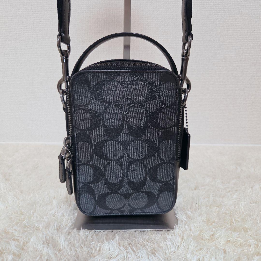 【じゅんいち出品】COACH コーチ クロスボディ 2WAY シグネチャー