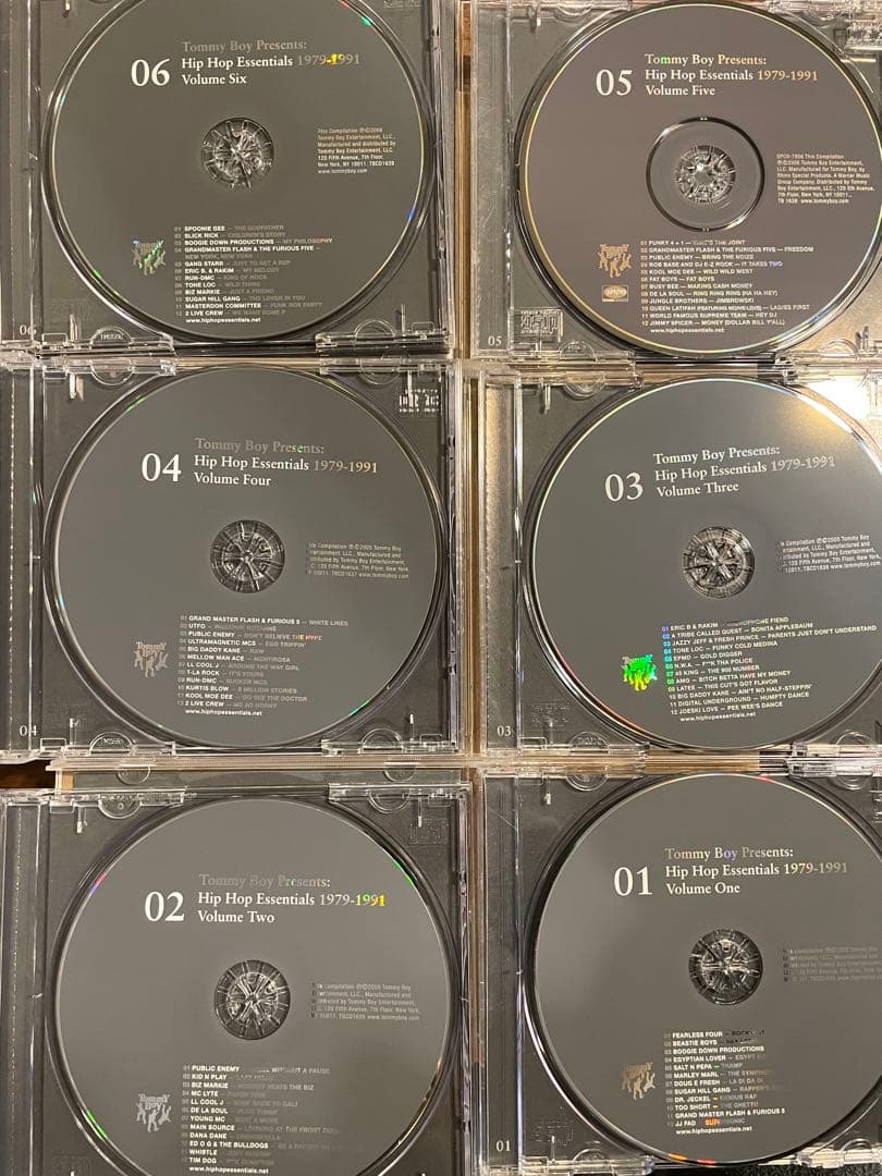 HIP HOP Essentials 1979 - 1991 / 11枚セット