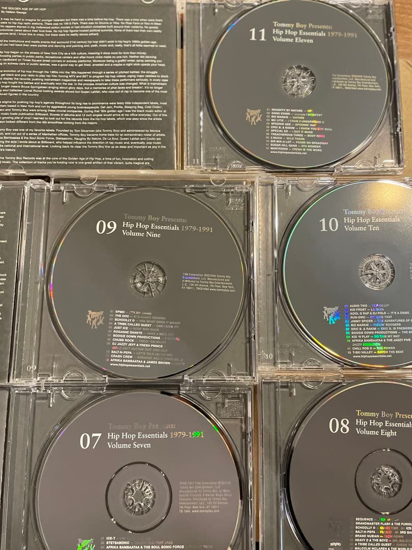 HIP HOP Essentials 1979 - 1991 / 11枚セット