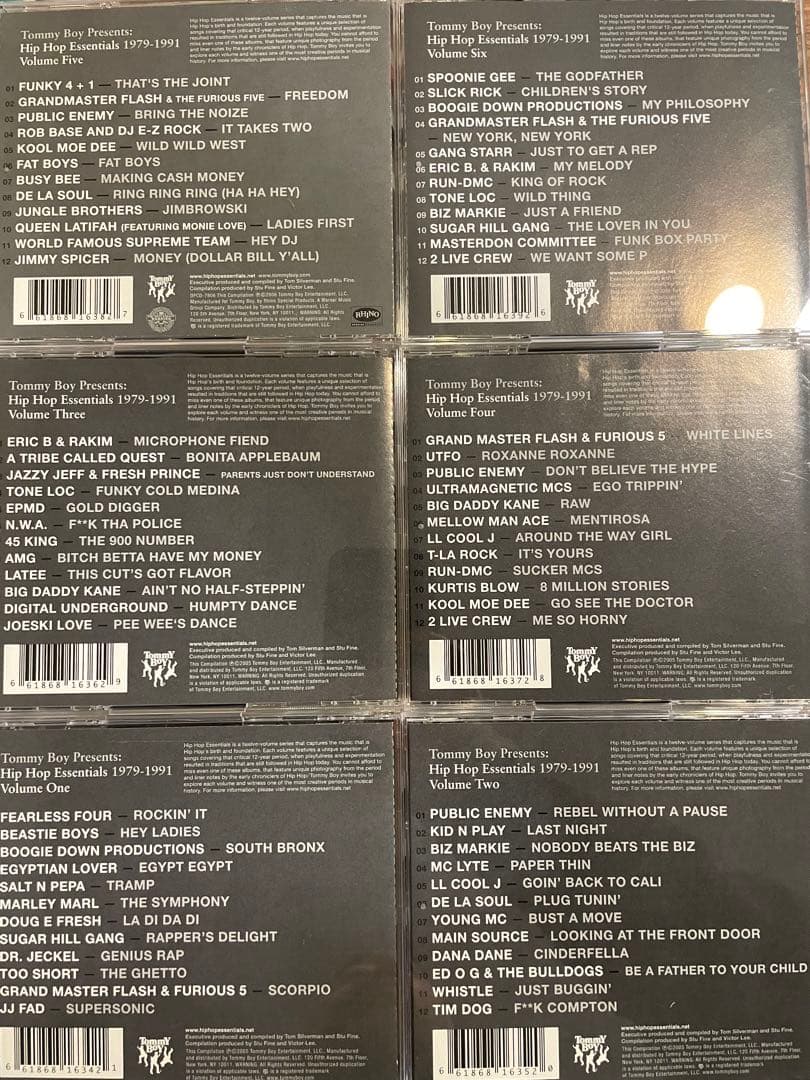 HIP HOP Essentials 1979 - 1991 / 11枚セット