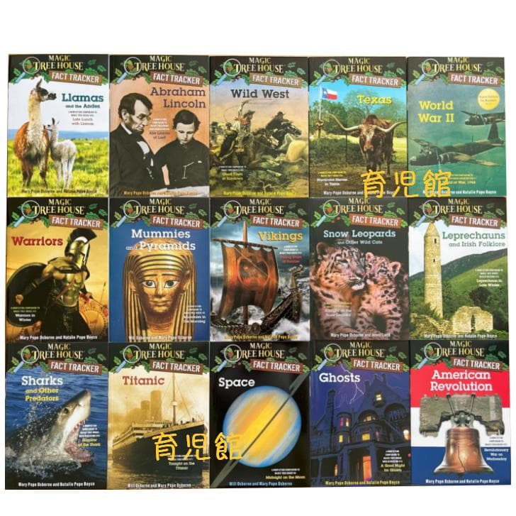 Magic Tree House Fact Tracker　絵本44冊 音源付